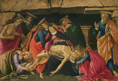 Lamentation of Christ by Sandro Botticelli